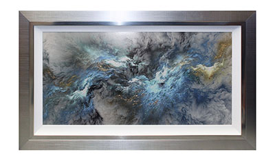 Complete Colour Framed Liquid Art 121x71cm